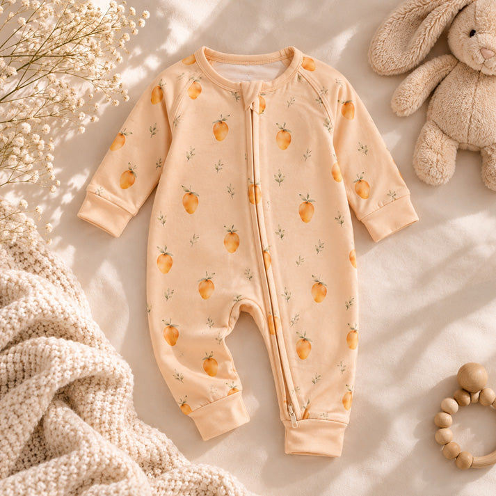 Zippered Rompers