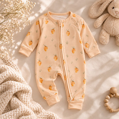 Zippered Rompers