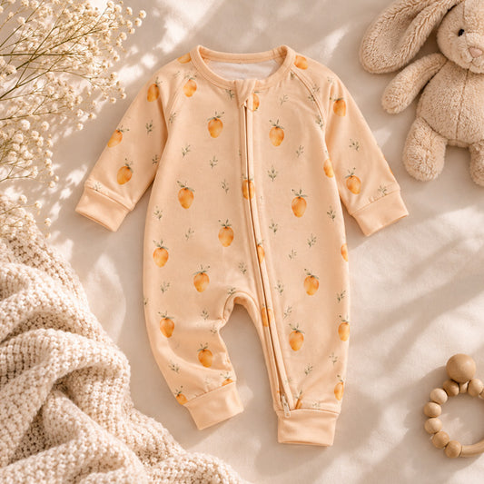 Zippered Rompers